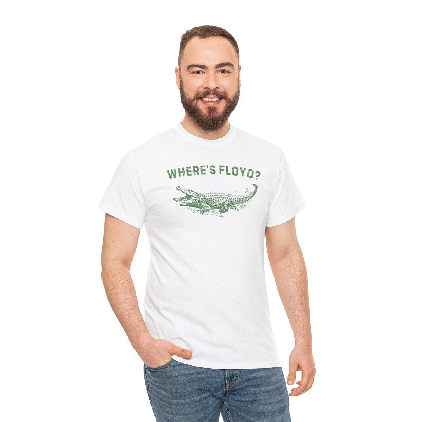 Where's Floyd T-Shirt - White