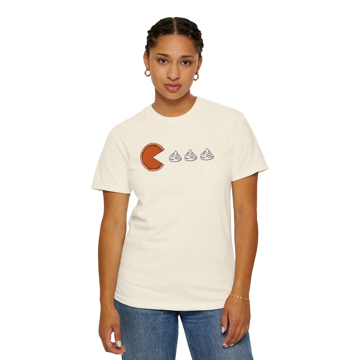 Funny Pac Man Pumpkin Pie Shirt