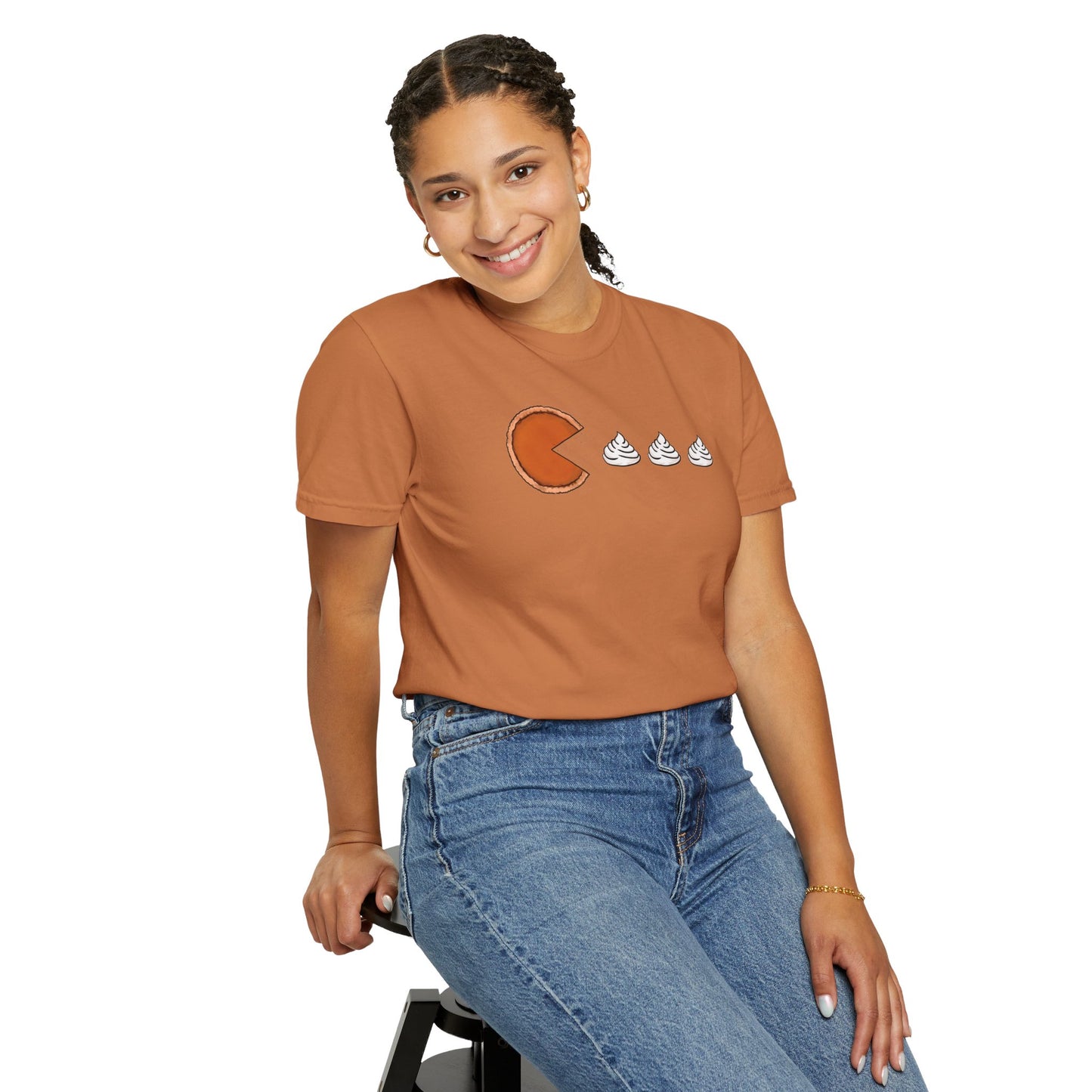 Funny Pac Man Pumpkin Pie Shirt