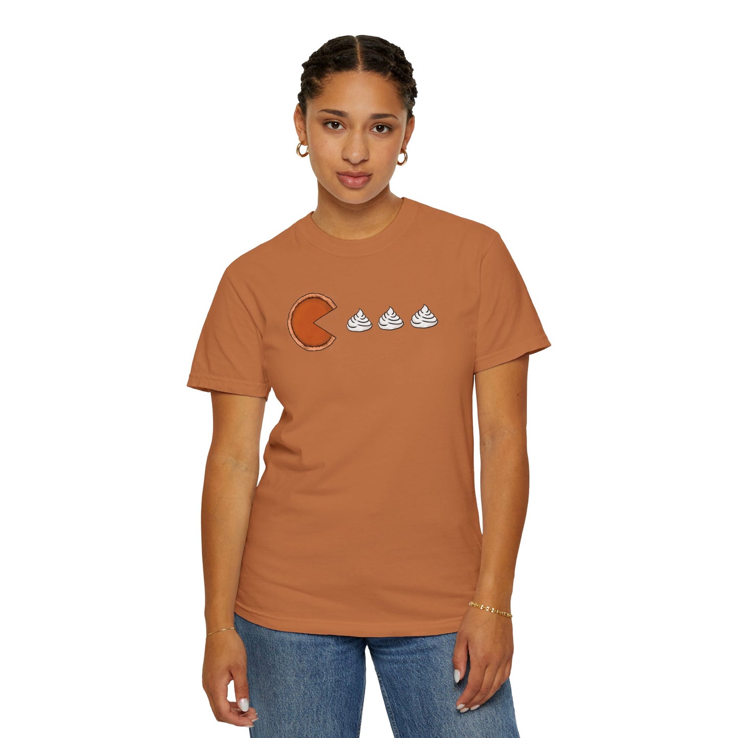 Funny Pac Man Pumpkin Pie Shirt